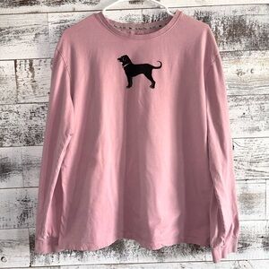 The Black Dog Long Sleeve Tee Size Large Unisex